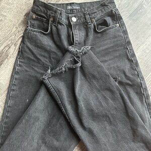 Zara Black High Rise Jeans